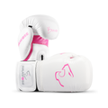 Alpha Boxing Gloves - White Pink